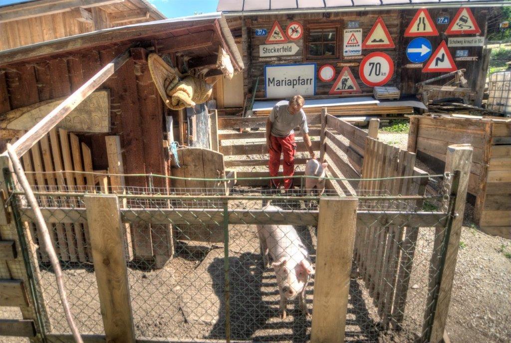 Gaestehaus Schwaiger Mariapfarr Bagian luar foto